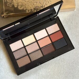 Jouer Essential Matte & Shimmer Eyeshadow Palette  & Long-Wear NO BOX